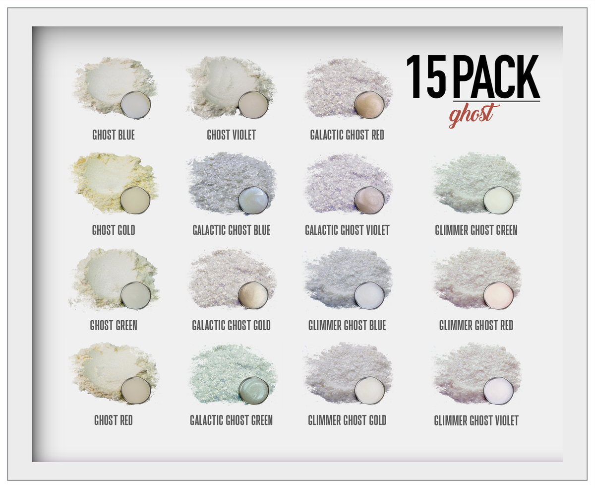 Pigmentos Ghost para epoxi - Eye Candy Pigments