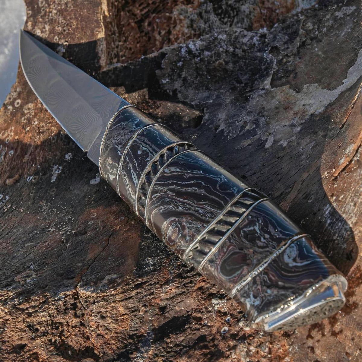 Mango para cuchillo Damasco MC102