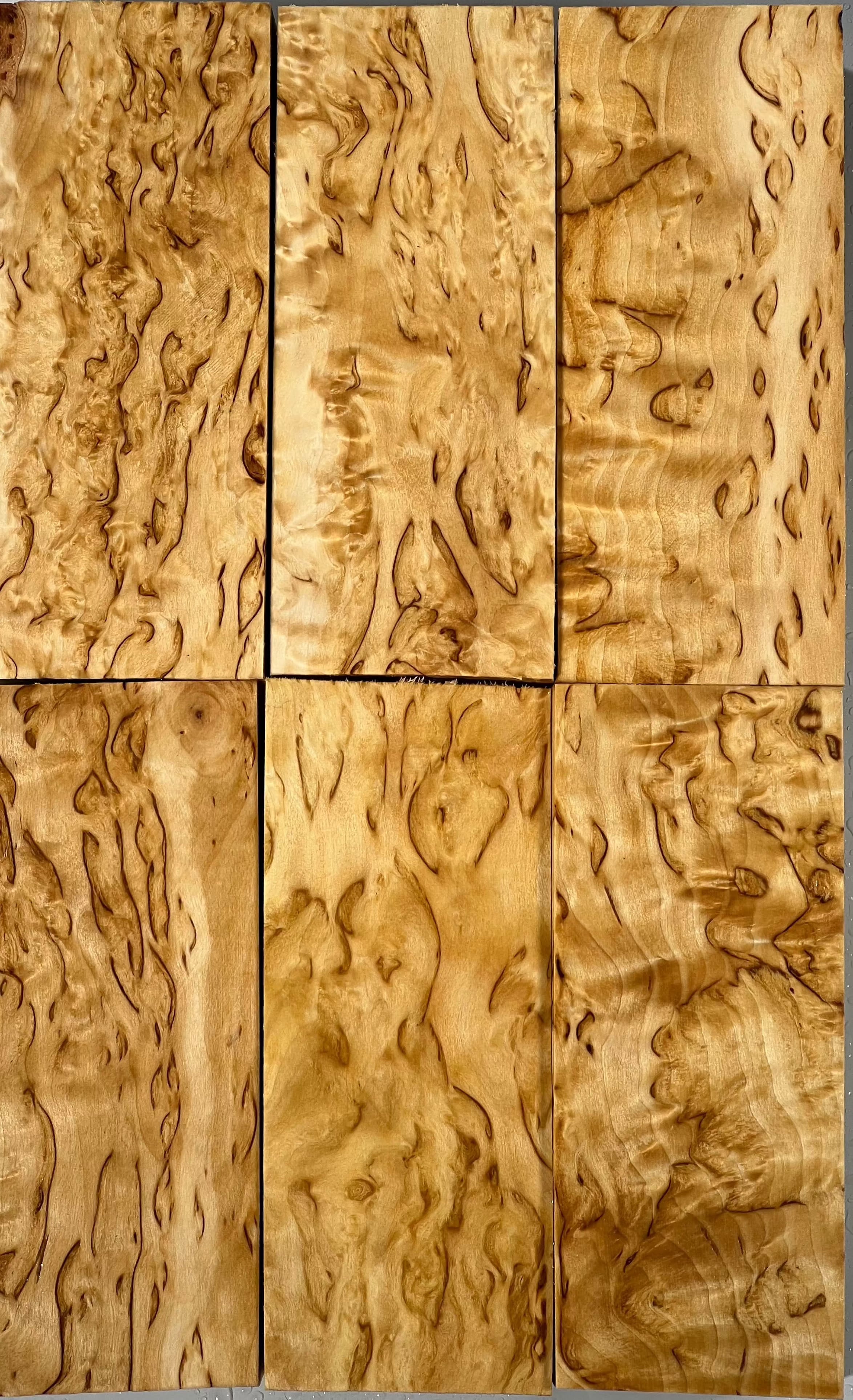Abedul natural Valbjørk Masurbjørk Grande aprox. 30x50x120mm