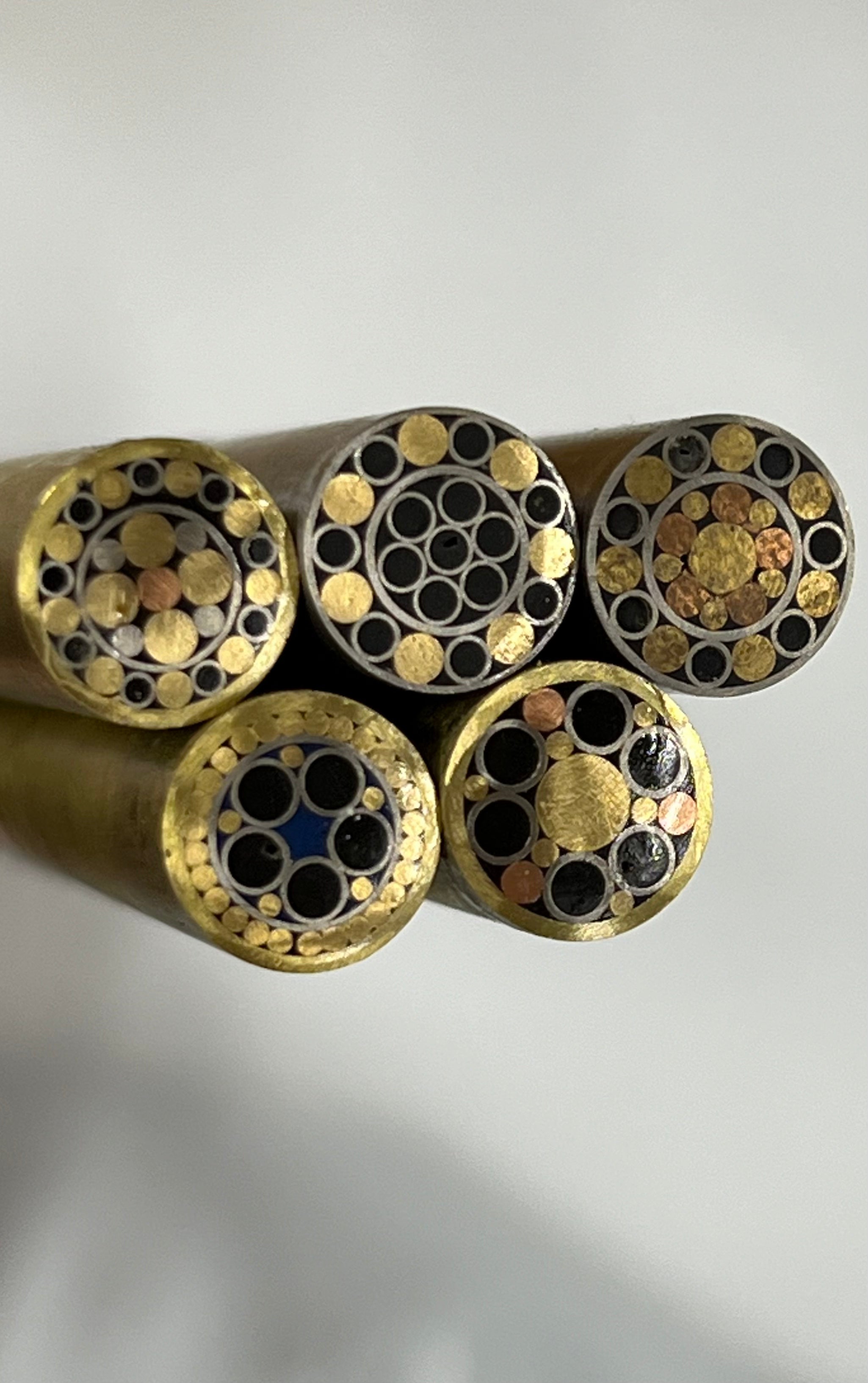 Pin de mosaico 9,5 mm, adorno para mango