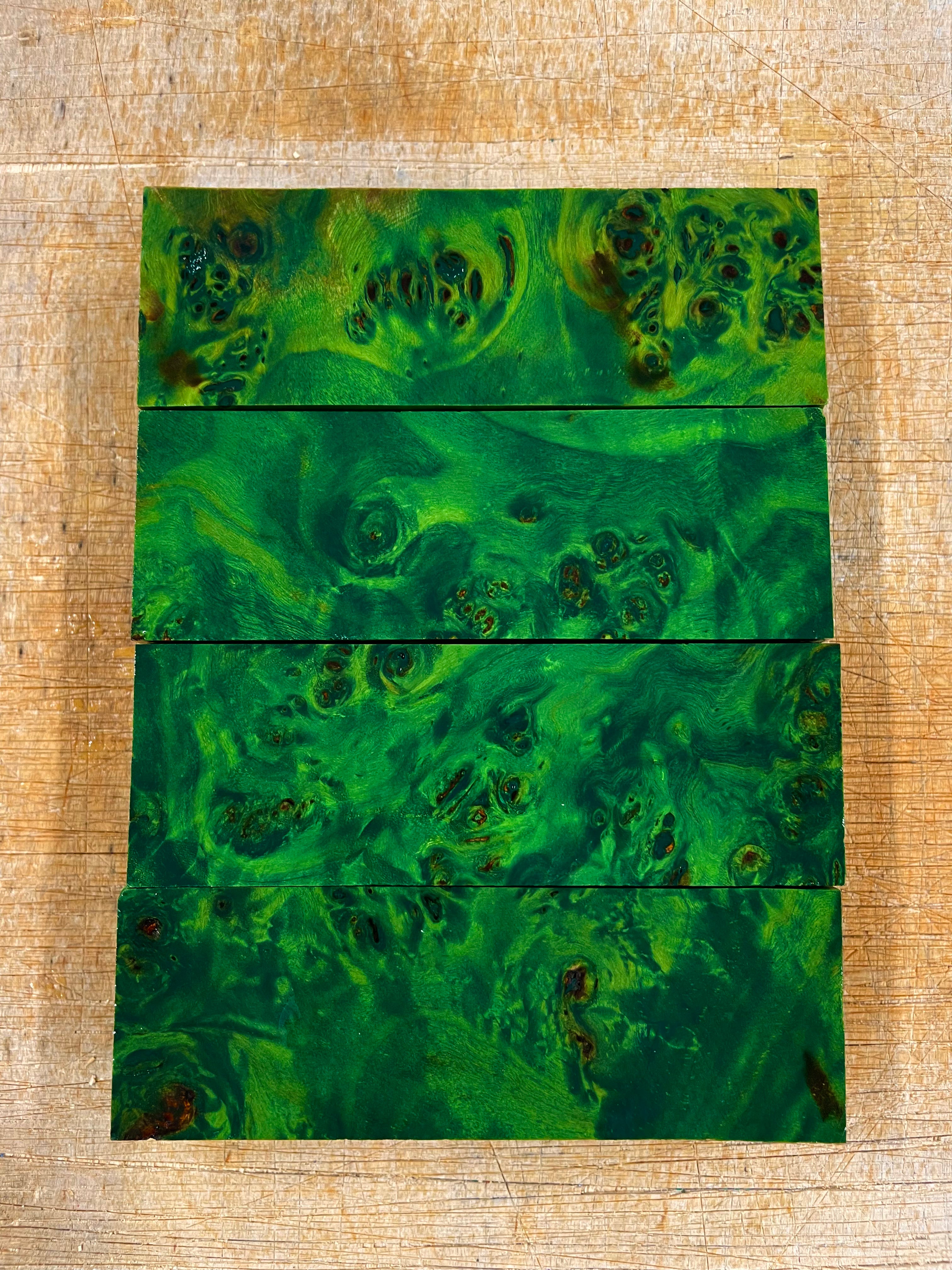 Nudo de álamo - Verde