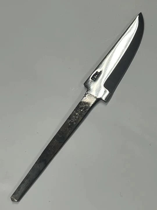 Hoja de cuchillo forjada a mano Frode Misund 75 mm