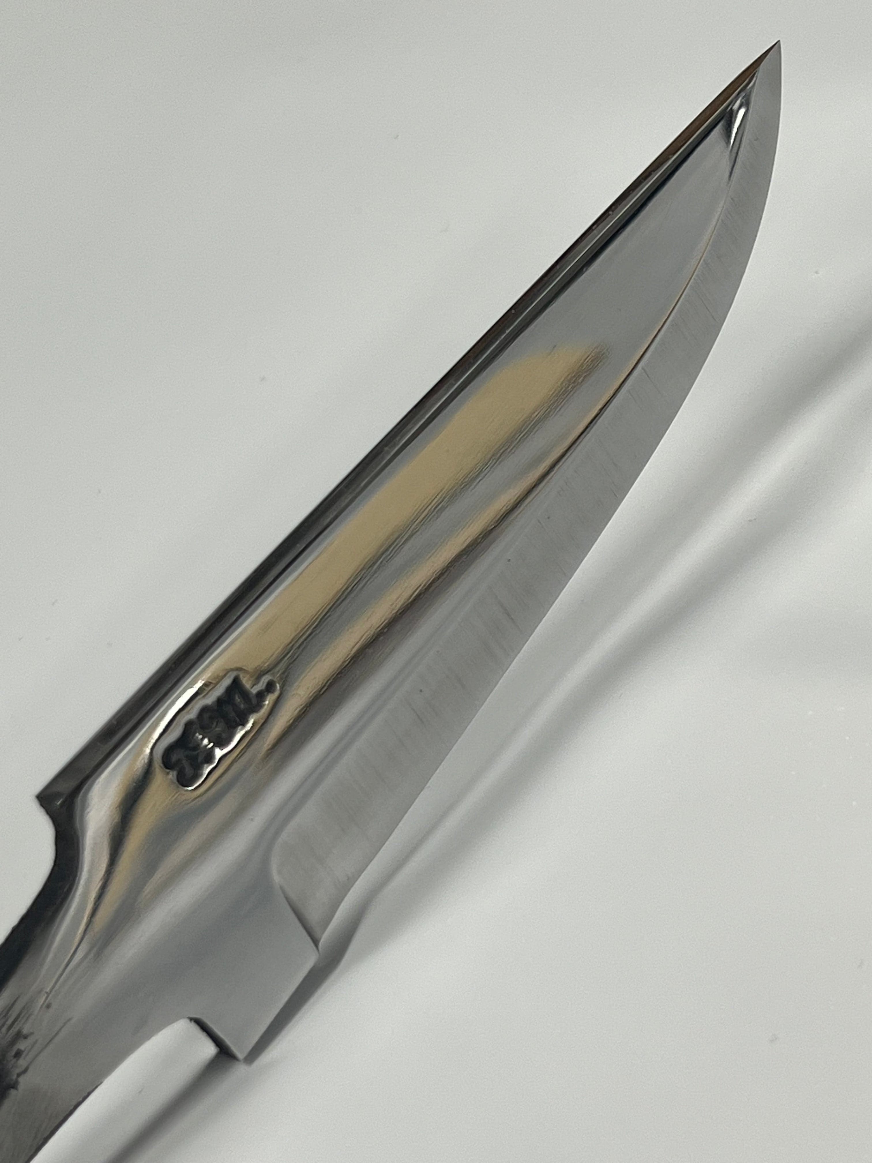 Hoja de cuchillo forjada a mano Frode Misund 85mm