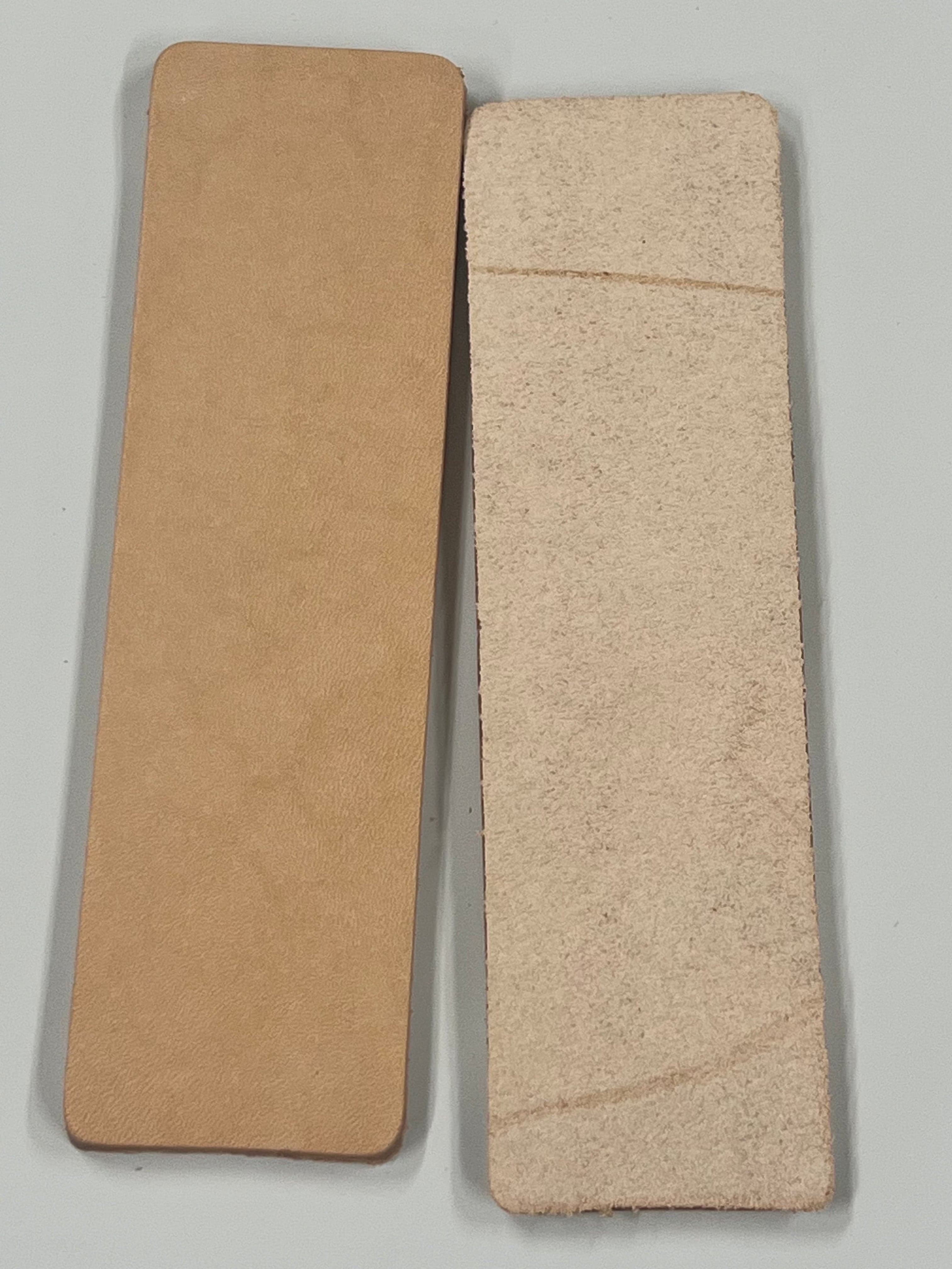 Correa de cuero 40x140 mm, paquete de 2