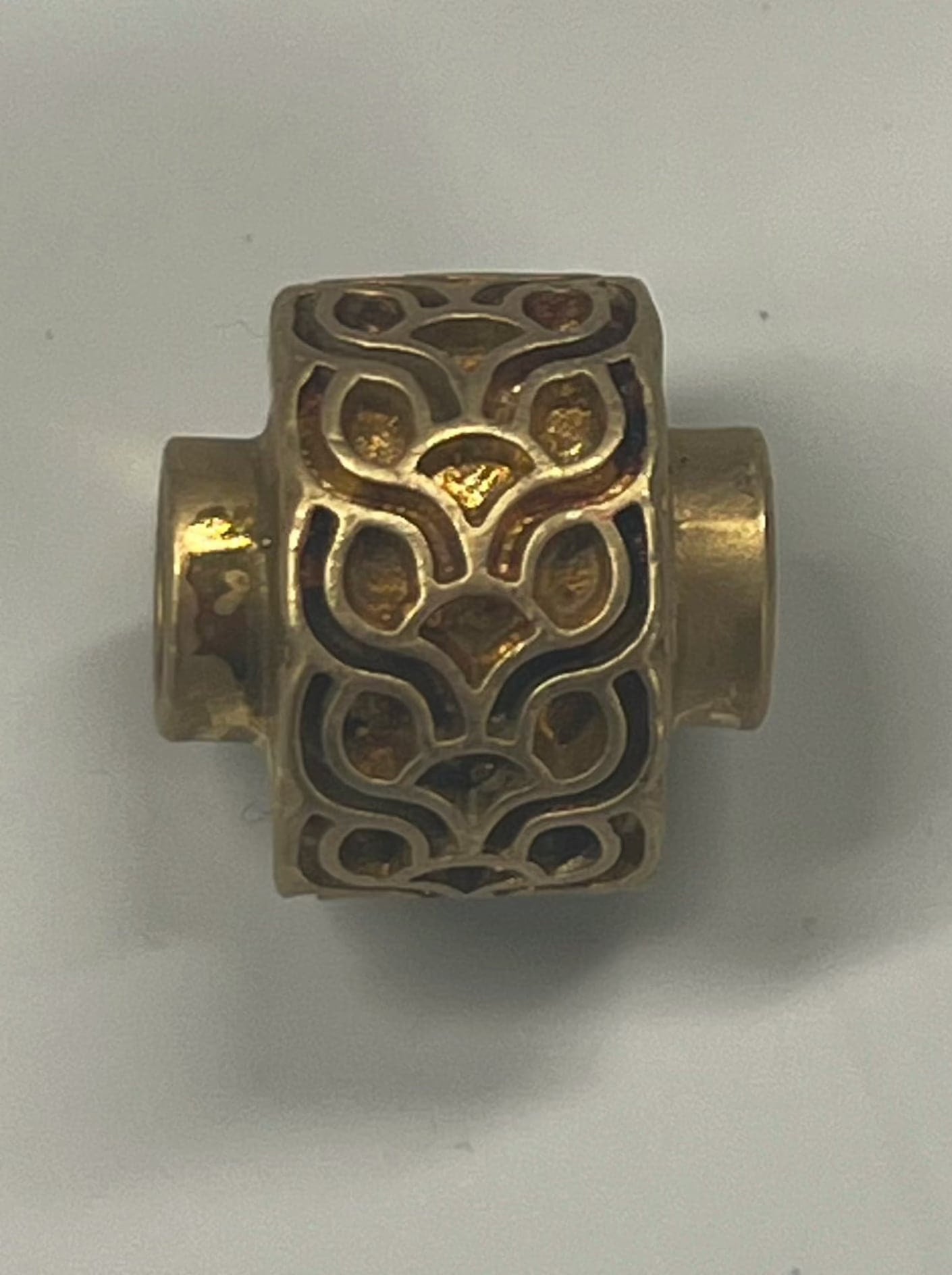 Rueda de repujado de latón macizo Craftplus® para cuero