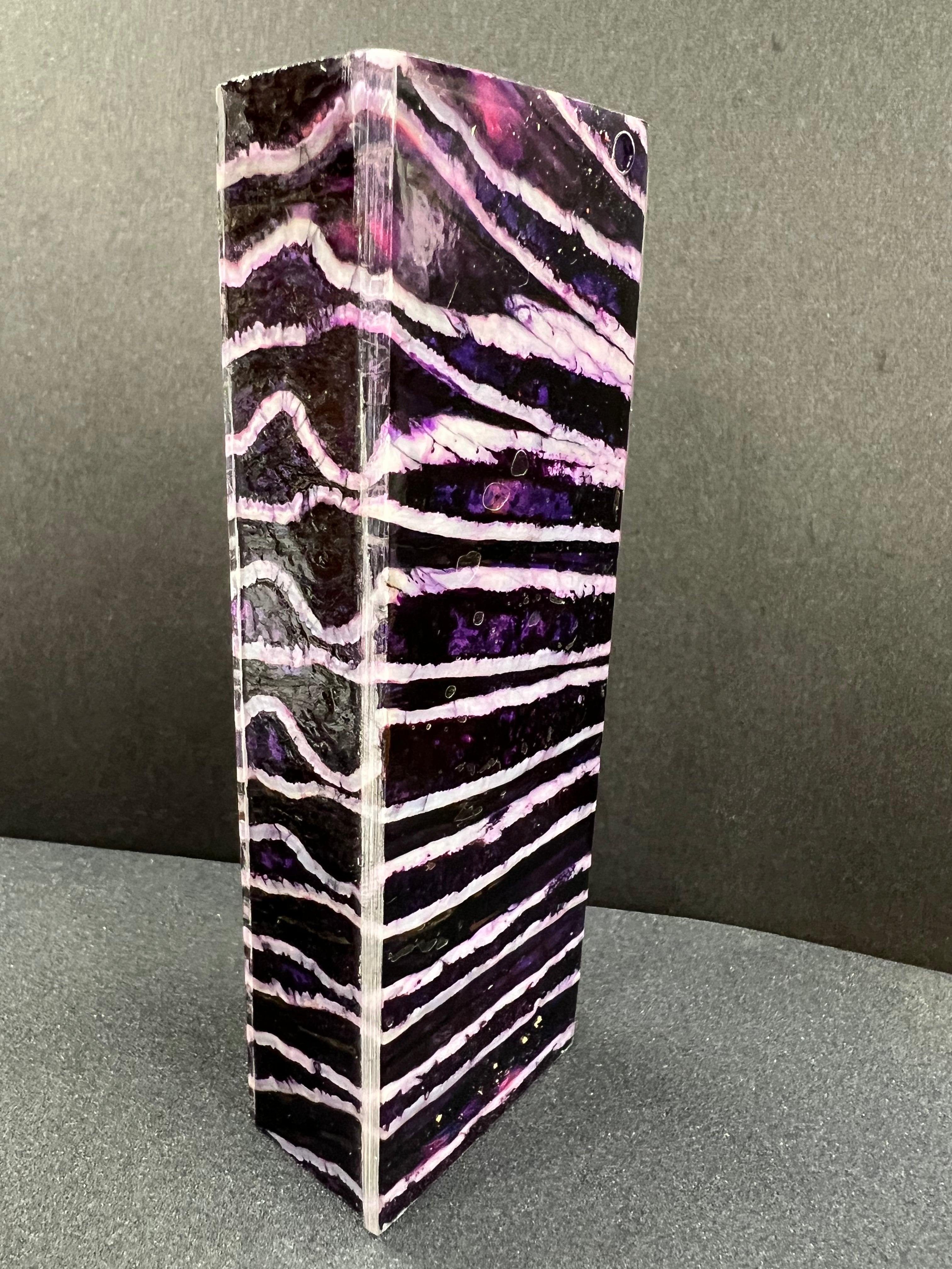 Tocón de molar de mamut M242 (Morado 14)