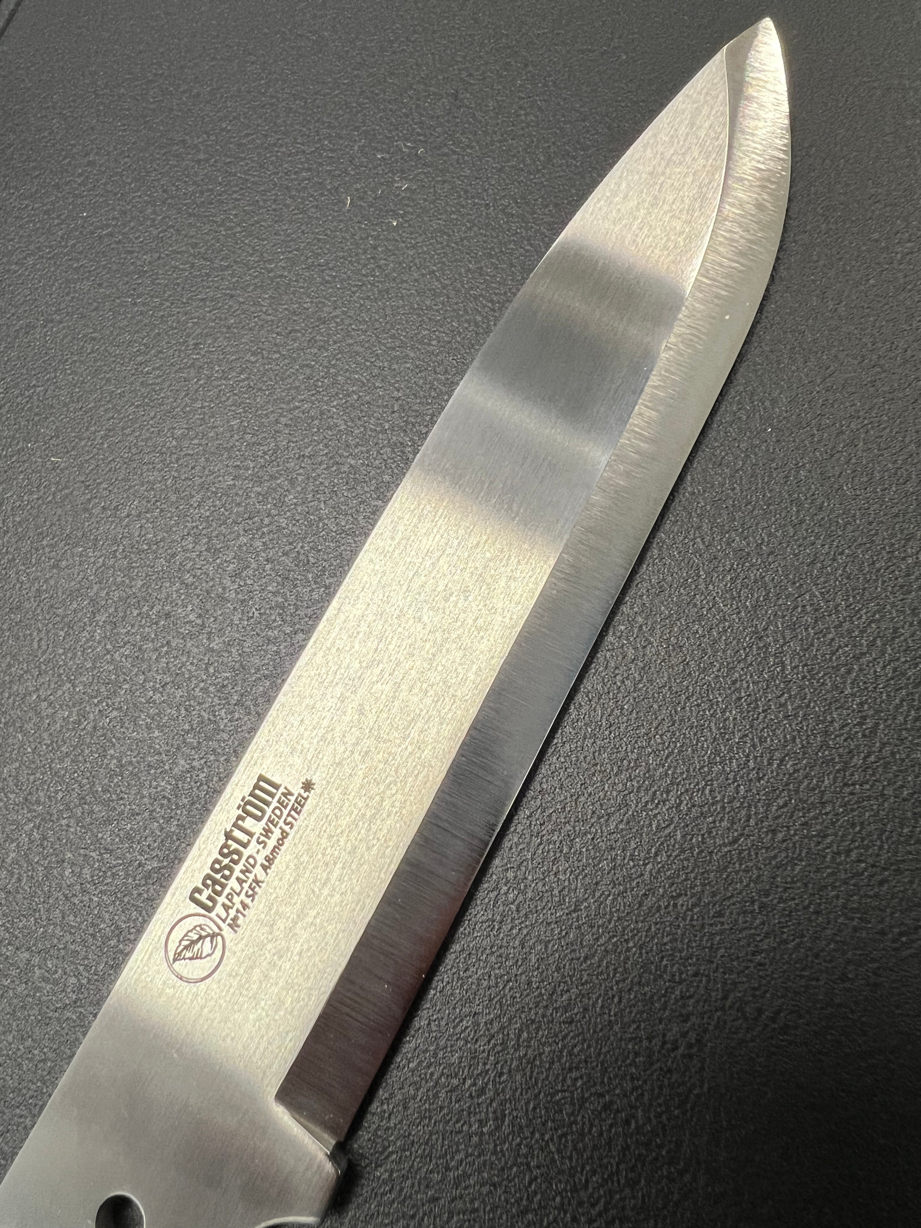 Hoja de cuchillo Casström No. 14