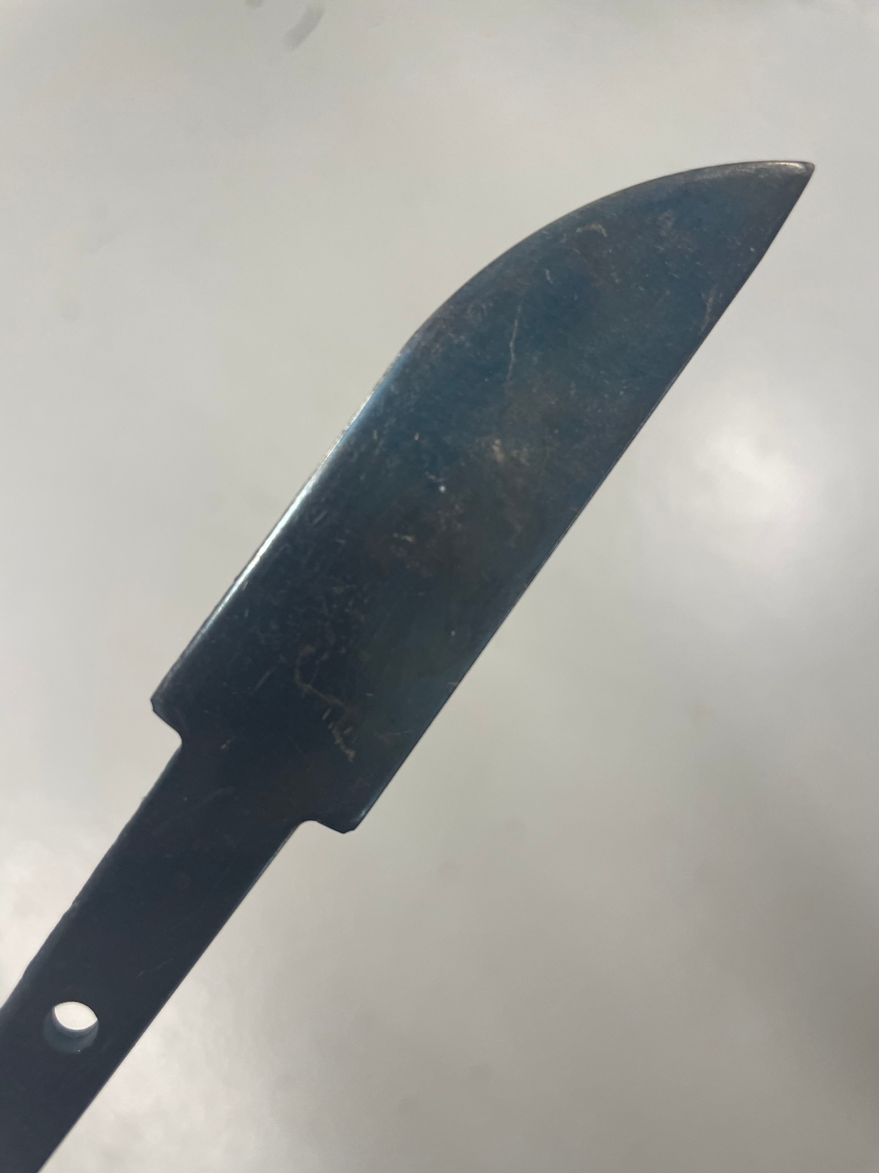 Hoja de cuchillo 75 mm templada sin afilar