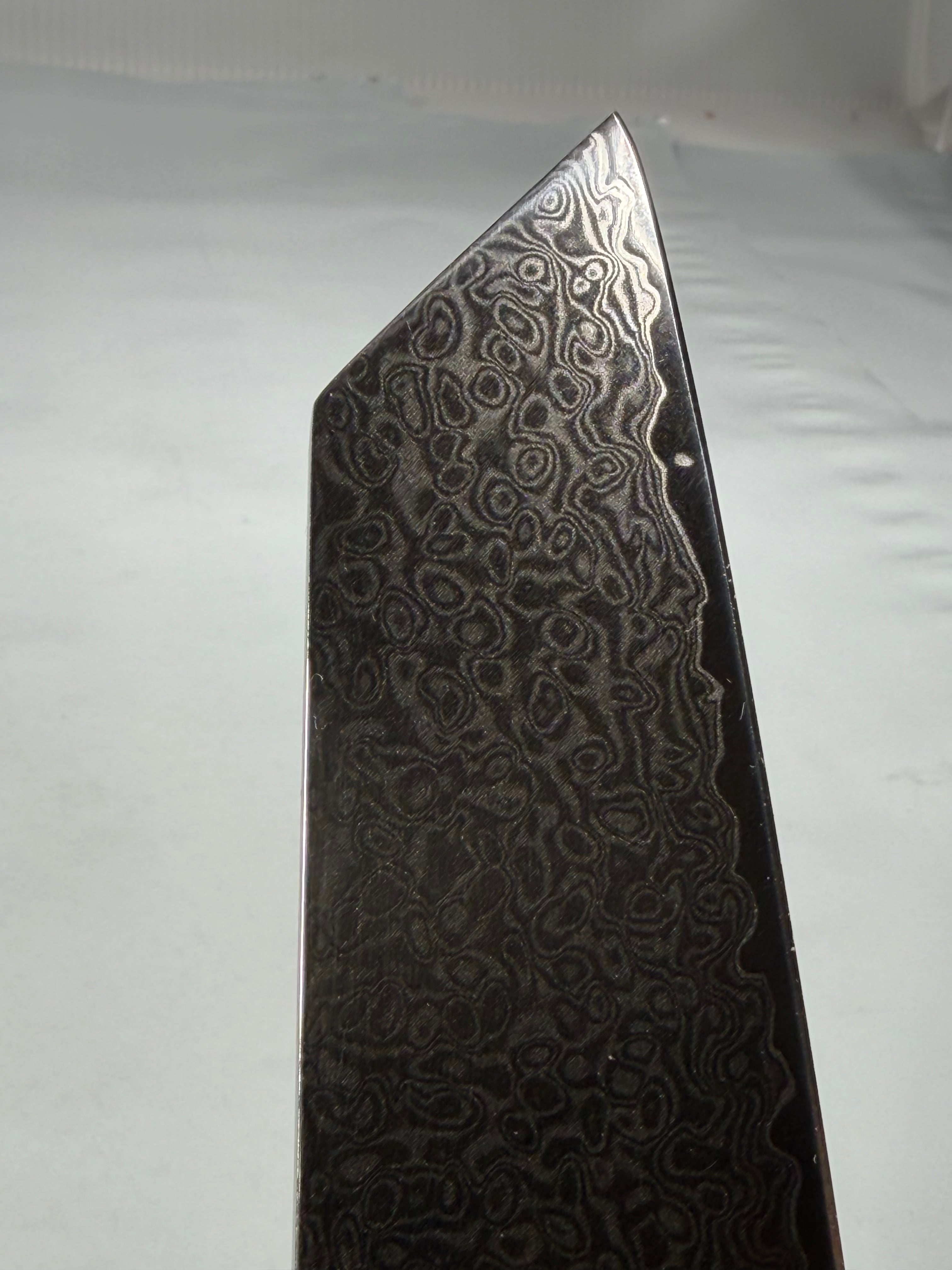 Cuchillo de cocina Kiritsuke - Cuchillo de chef de acero de Damasco inoxidable