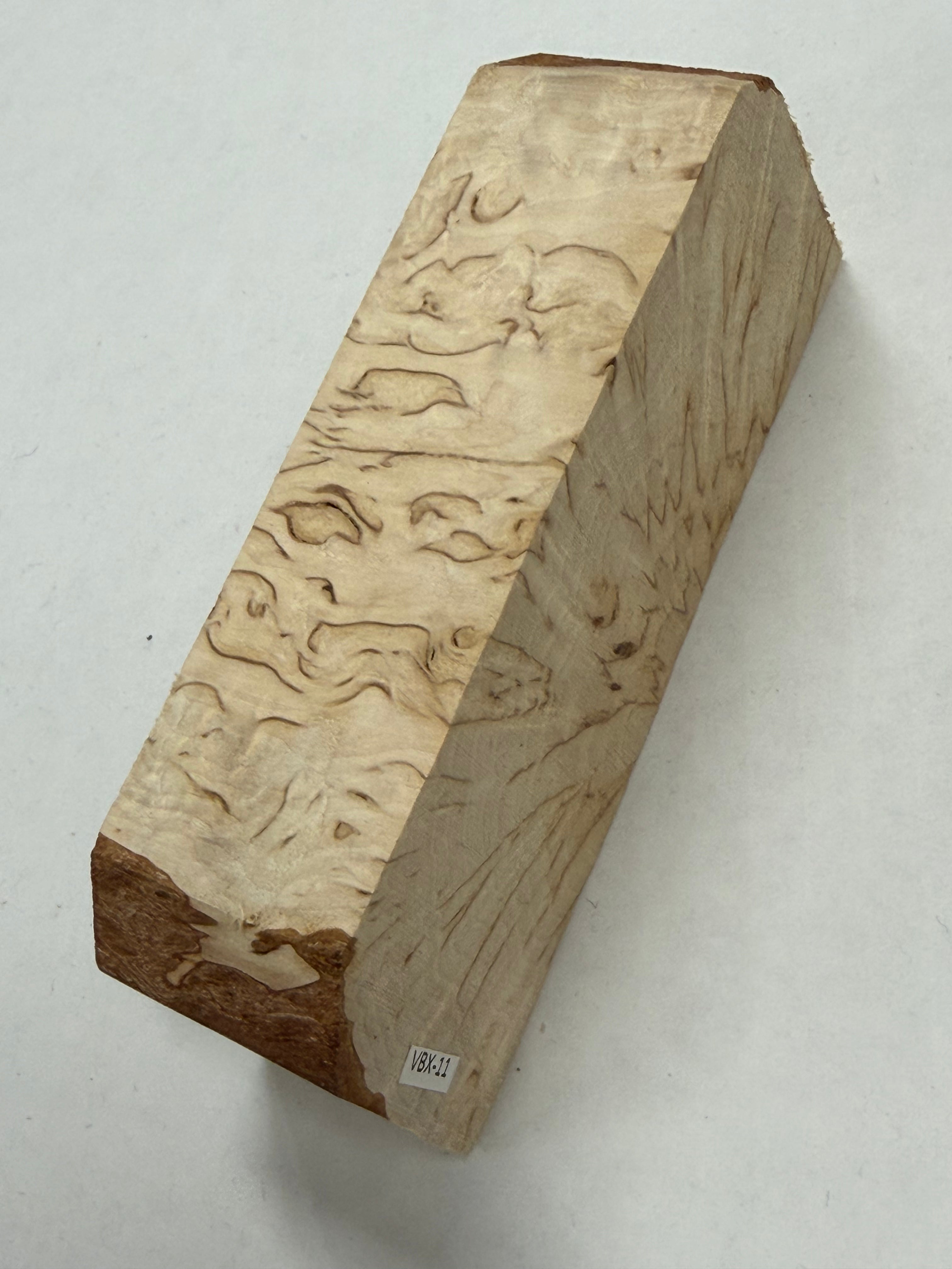 Abedul rizado (masur) Valbjørk VBX-11; 32x46x124mm