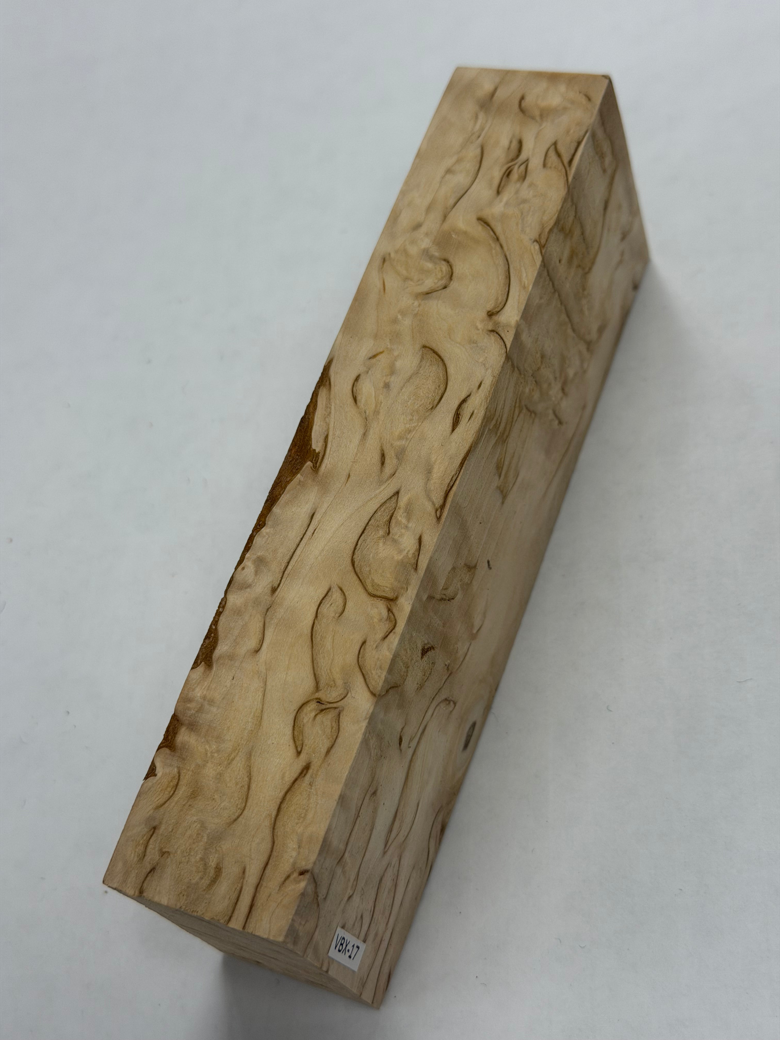 Abedul verrugoso rizado VBX-17; 29x42x149mm