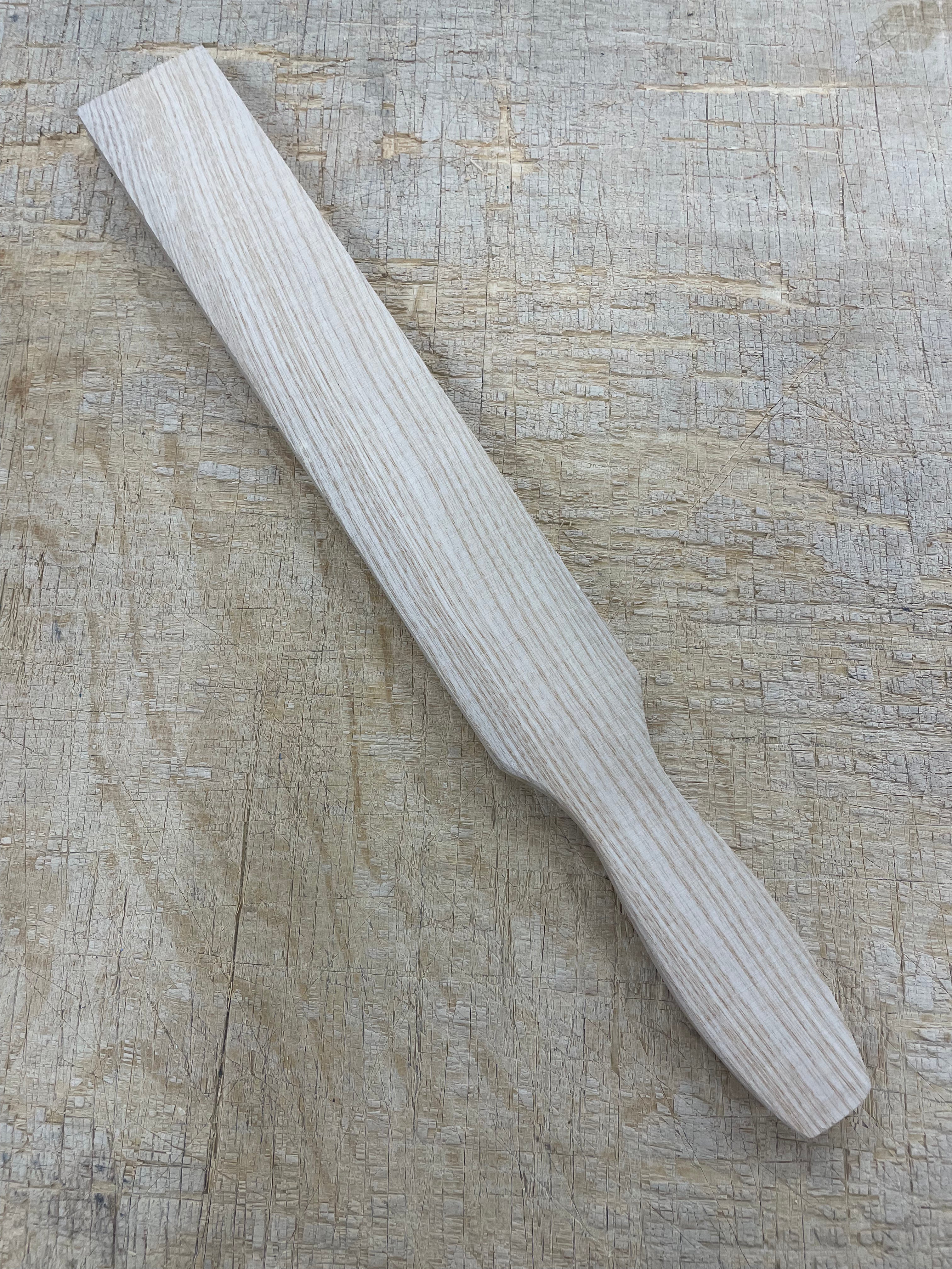 Correa de cuero hecha a mano grande 390x50mm