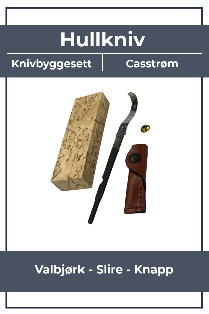 Kit de fabricación de cuchillos Casström para cuchillo de tallado