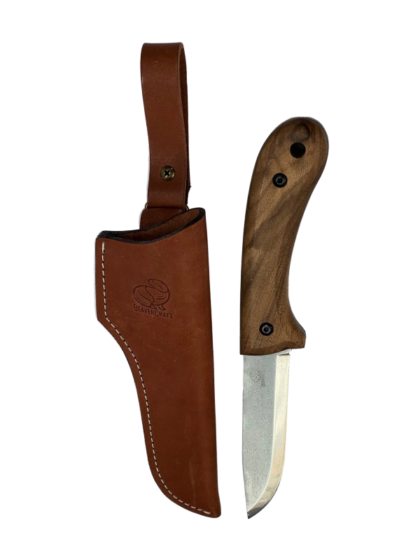 Cuchillo de bushcraft BSH2 Glacier con funda
