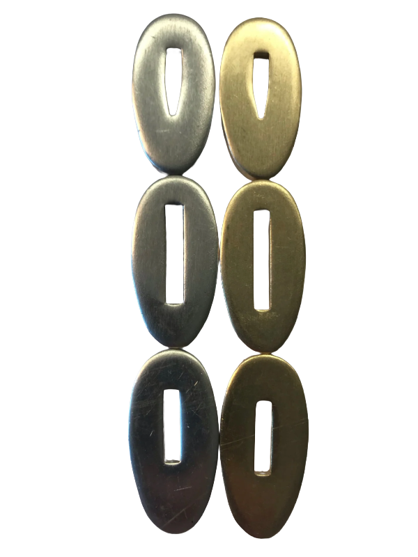 Placas de bisagra con protección para dedos 15x31