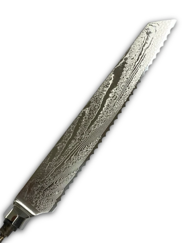 Hoja de cuchillo para pan - Cuchillo de chef Damasco AUS10