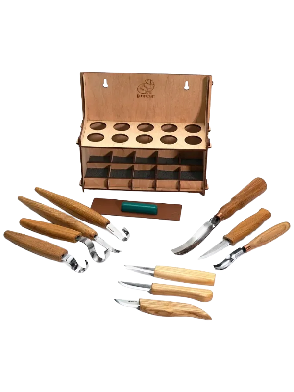 Set de tallado en madera S53 Beaver Craft