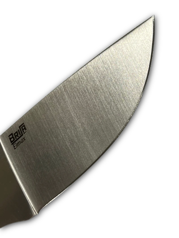 Hoja de cuchillo de acero inoxidable Brisa Skinner 90 Elmax
