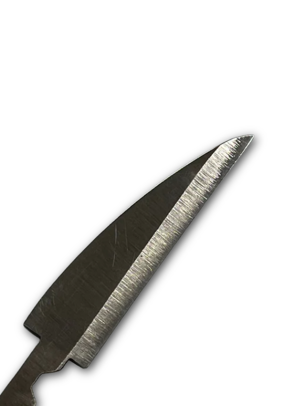 Hoja de cuchillo de tallado en madera BC14 57mm