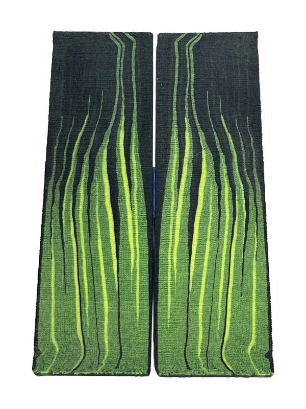 Micarta Matrix Flamme (juego de 2 placas)