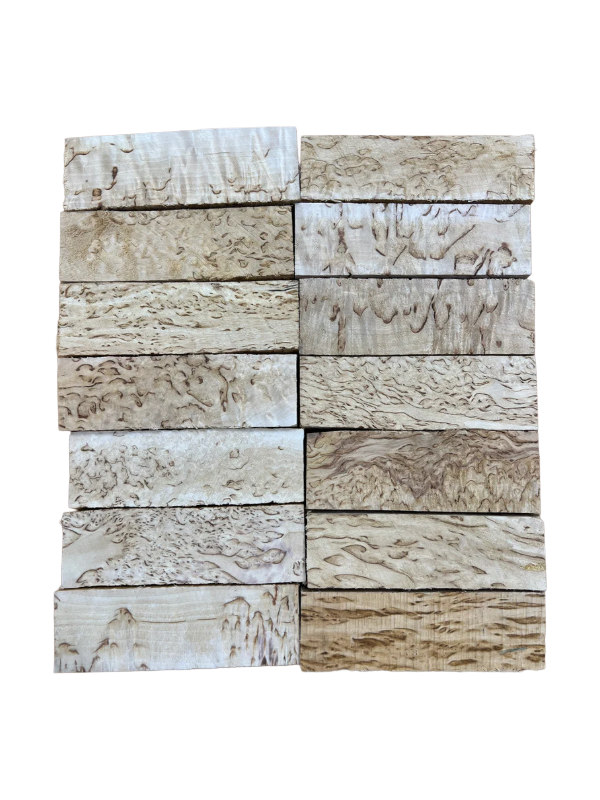 Premium Natural Valbjørk Masurabedul MBS aprox. 30x40x125