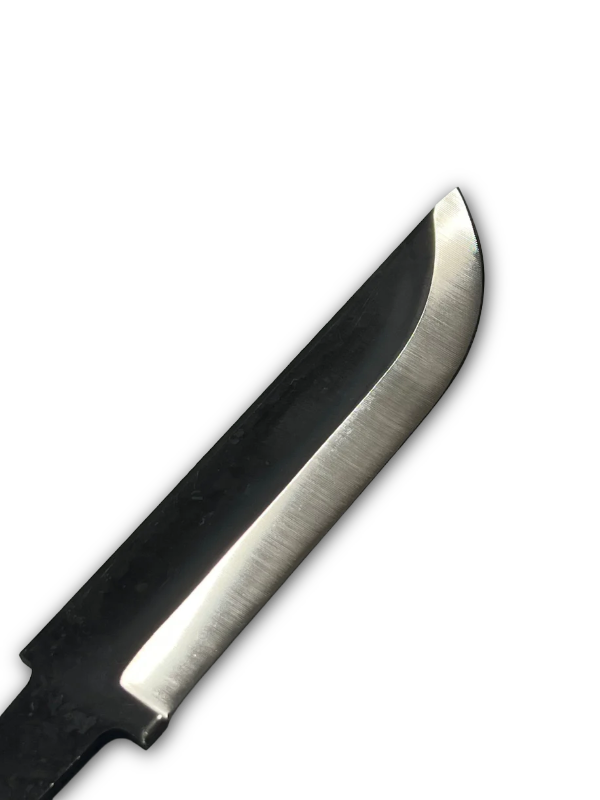 Hoja de cuchillo de 120 mm con ricasso