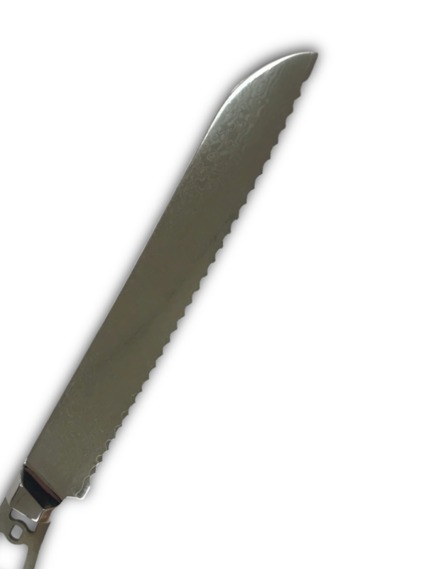 Hoja de cuchillo de pan - Cuchillo de chef de Damasco VG10
