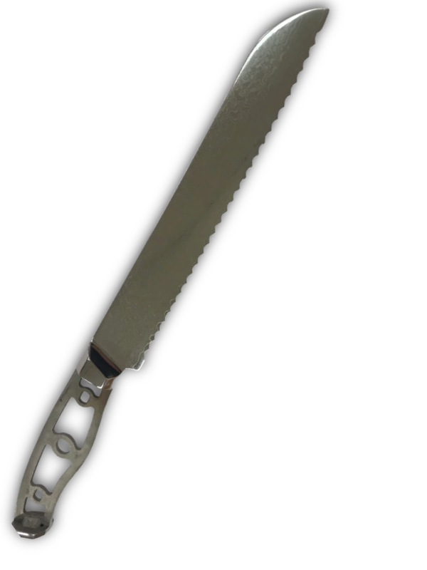 Hoja de cuchillo de pan - Cuchillo de chef de Damasco VG10