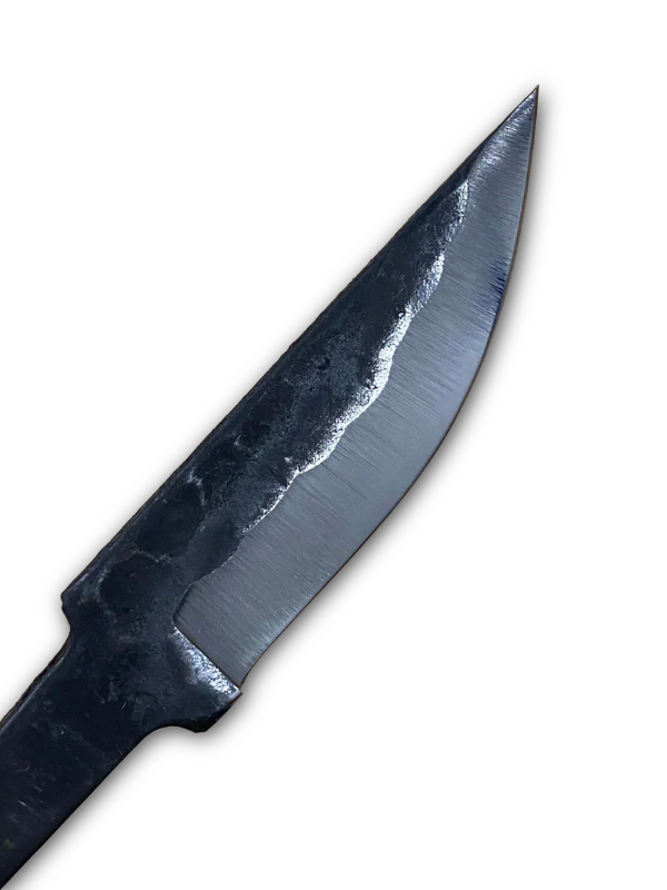 Hoja de cuchillo de 62 mm con acabado martillado