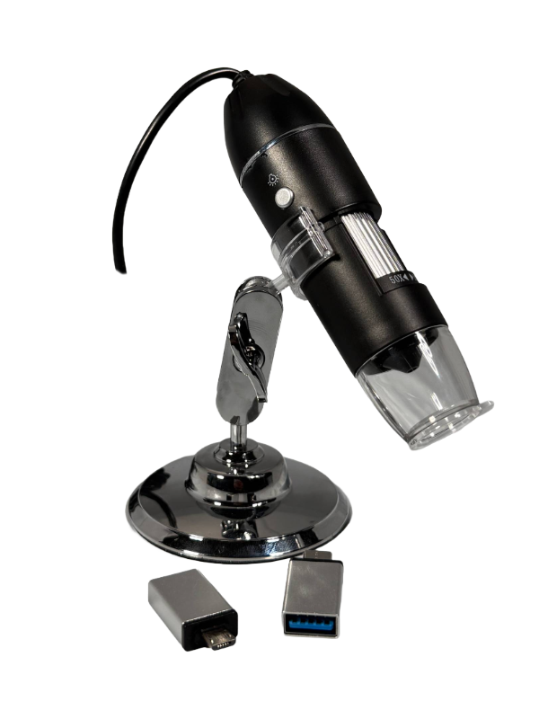 Microscopio digital con aumento de X1500 para móvil o PC