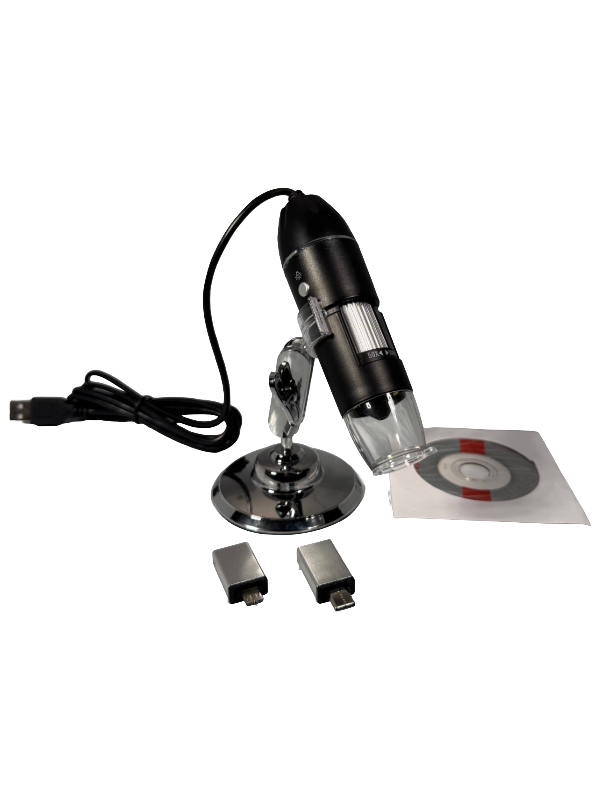 Microscopio digital con aumento de X1500 para móvil o PC