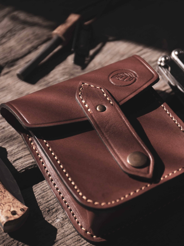 Estuche de almacenamiento de cuero Casström