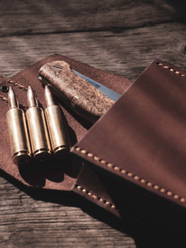 Estuche de almacenamiento de cuero Casström