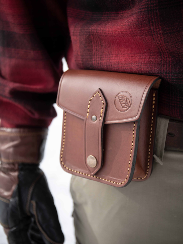 Estuche de almacenamiento de cuero Casström