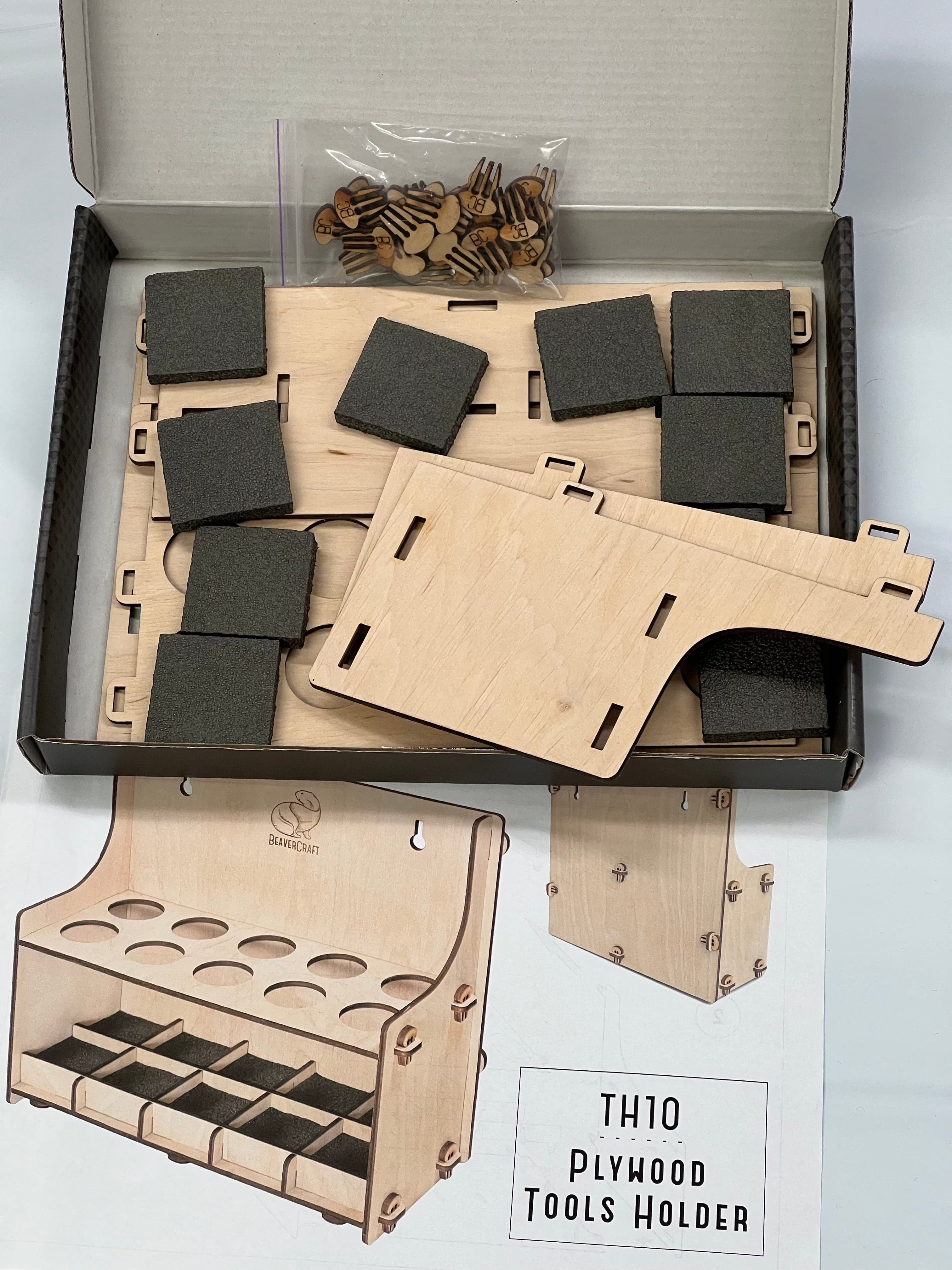 Portaherramientas TH10 kit de montaje Beaver Craft