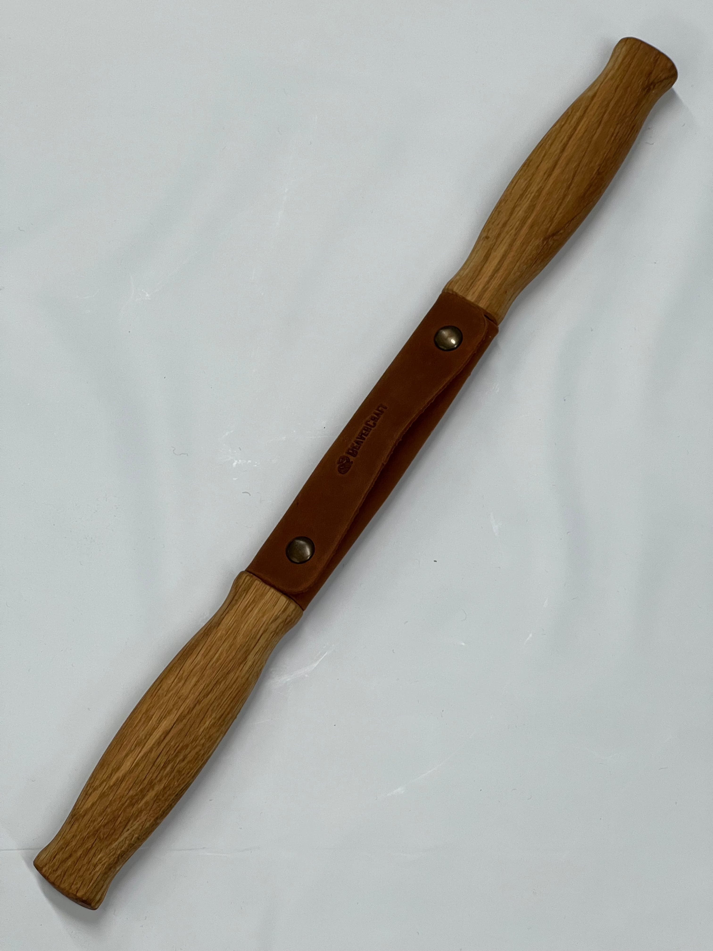 Cuchillo de tallar 120 mm incl. funda de cuero (DK1S)