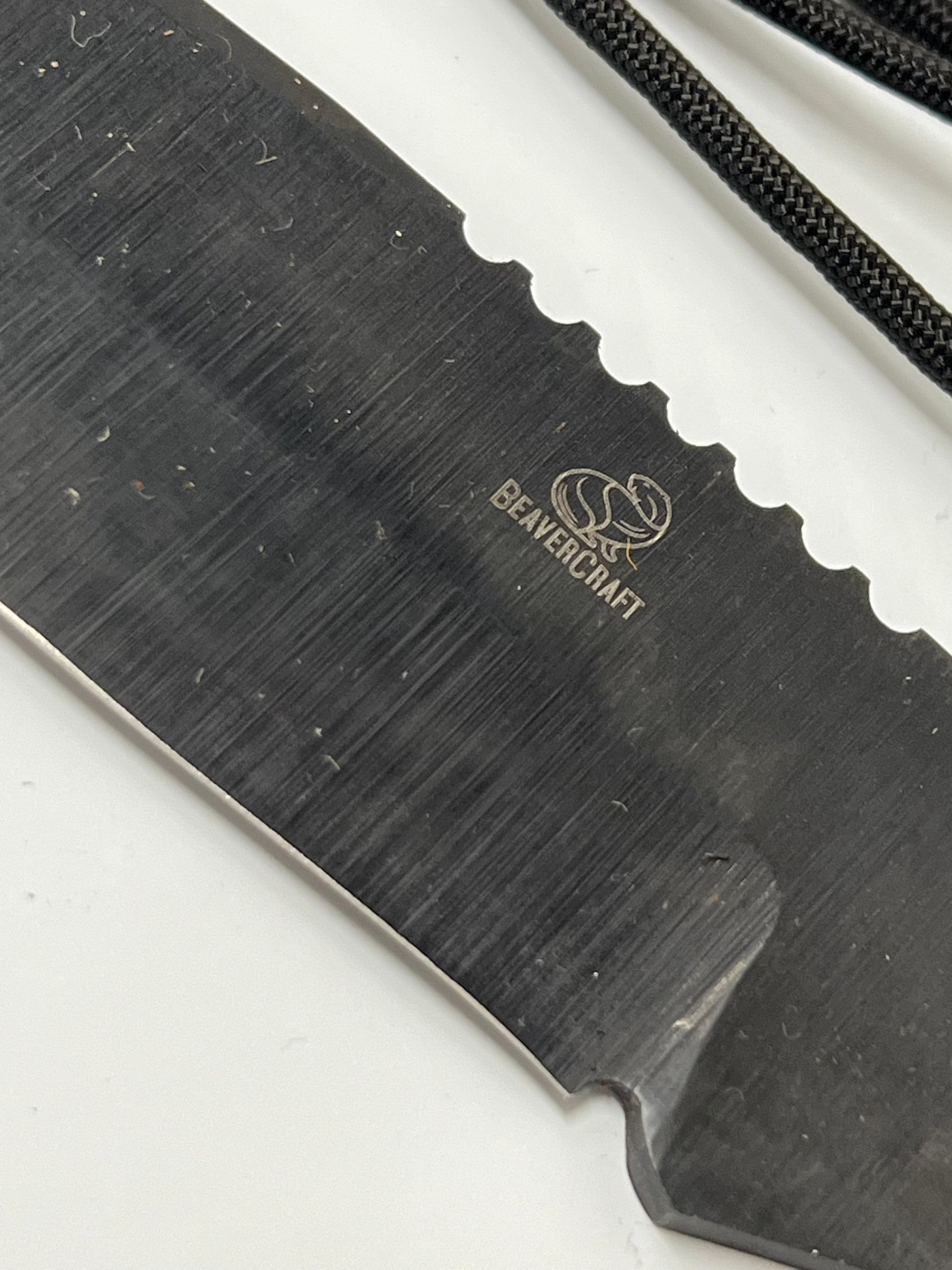 Hoja de cuchillo Bushcraft BSH4 Dusk-kit con tornillos
