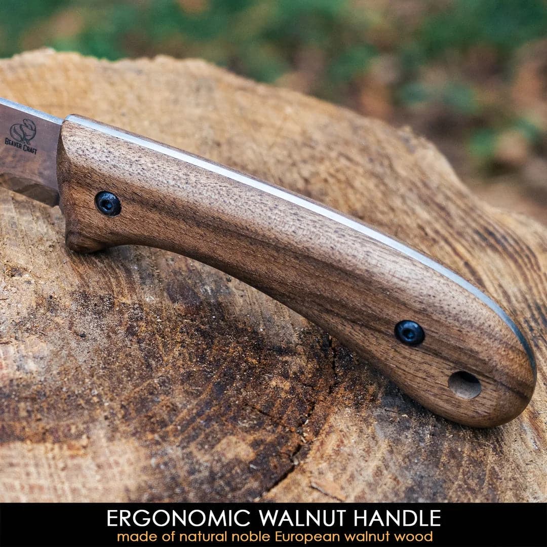 Cuchillo de bushcraft BSH2 Glacier con funda