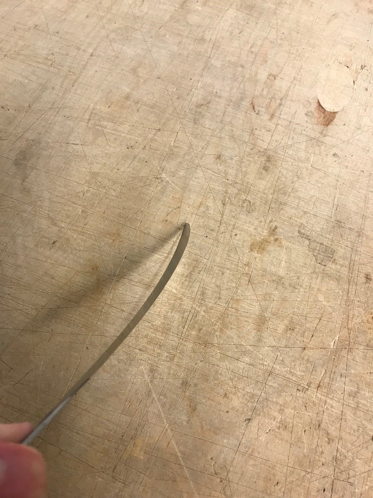 Hoja de cuchillo fileteador de 160 mm