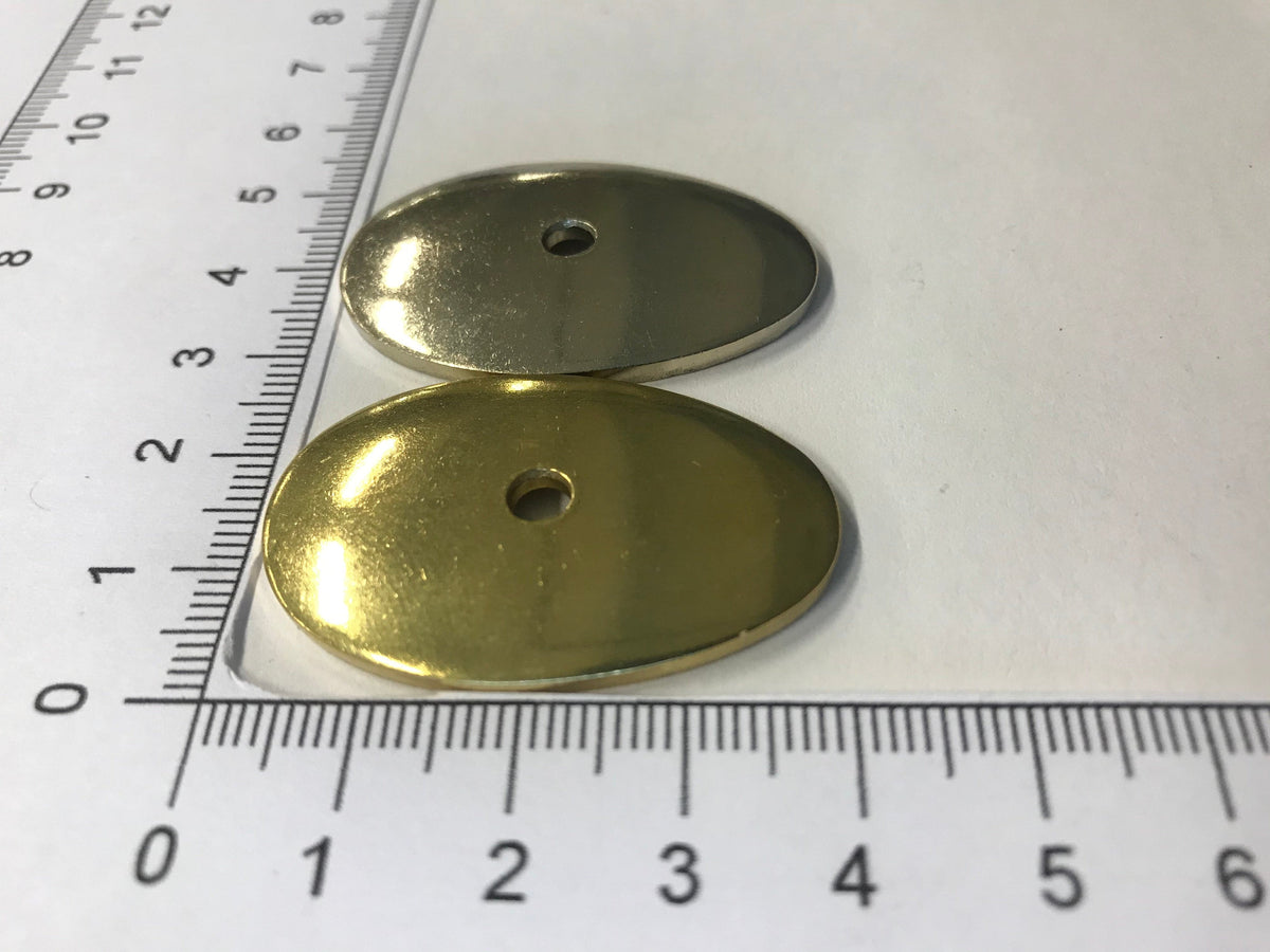 Placa terminal para eje 25x39mm