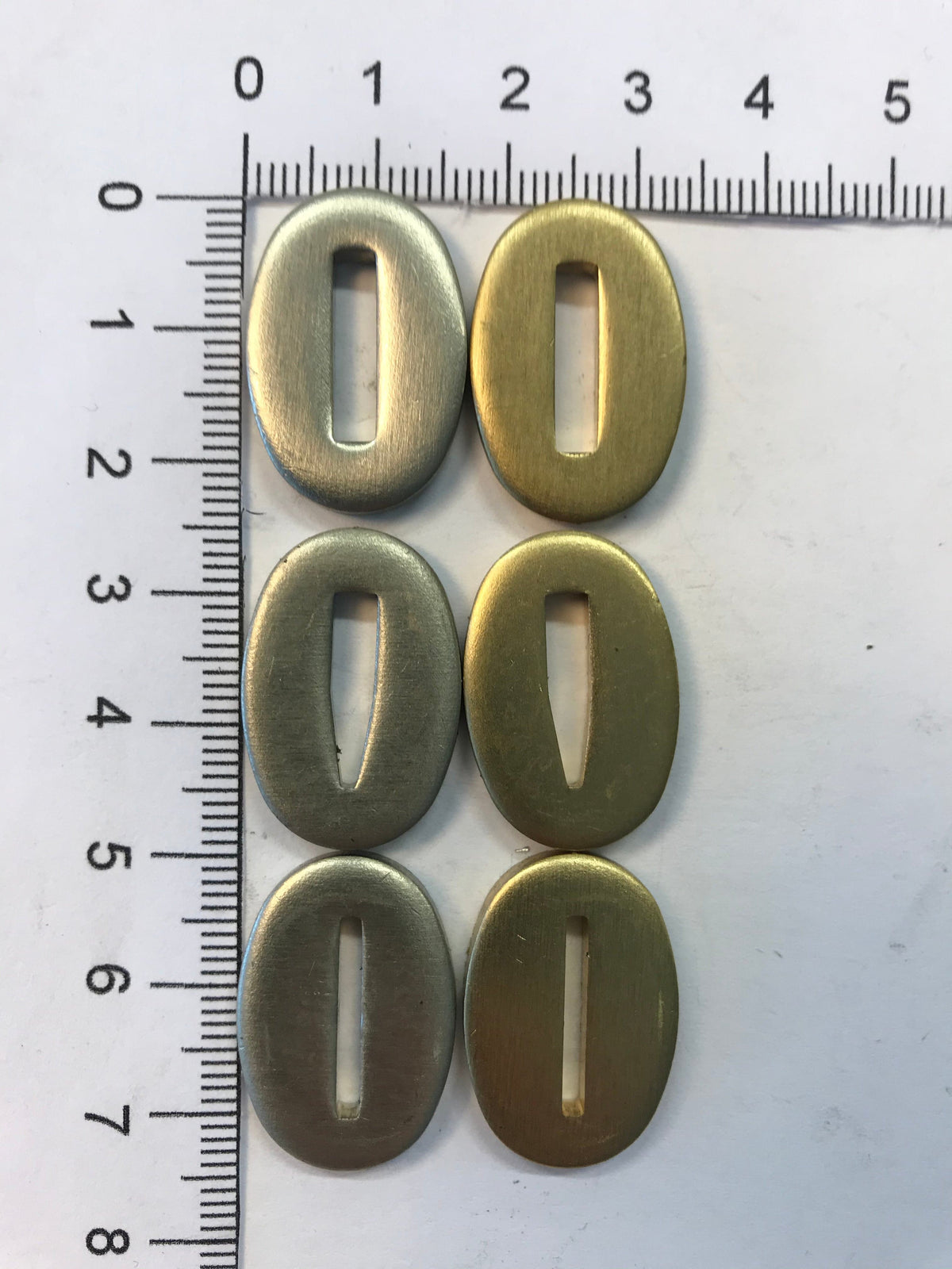 Placas de soporte 16x24mm