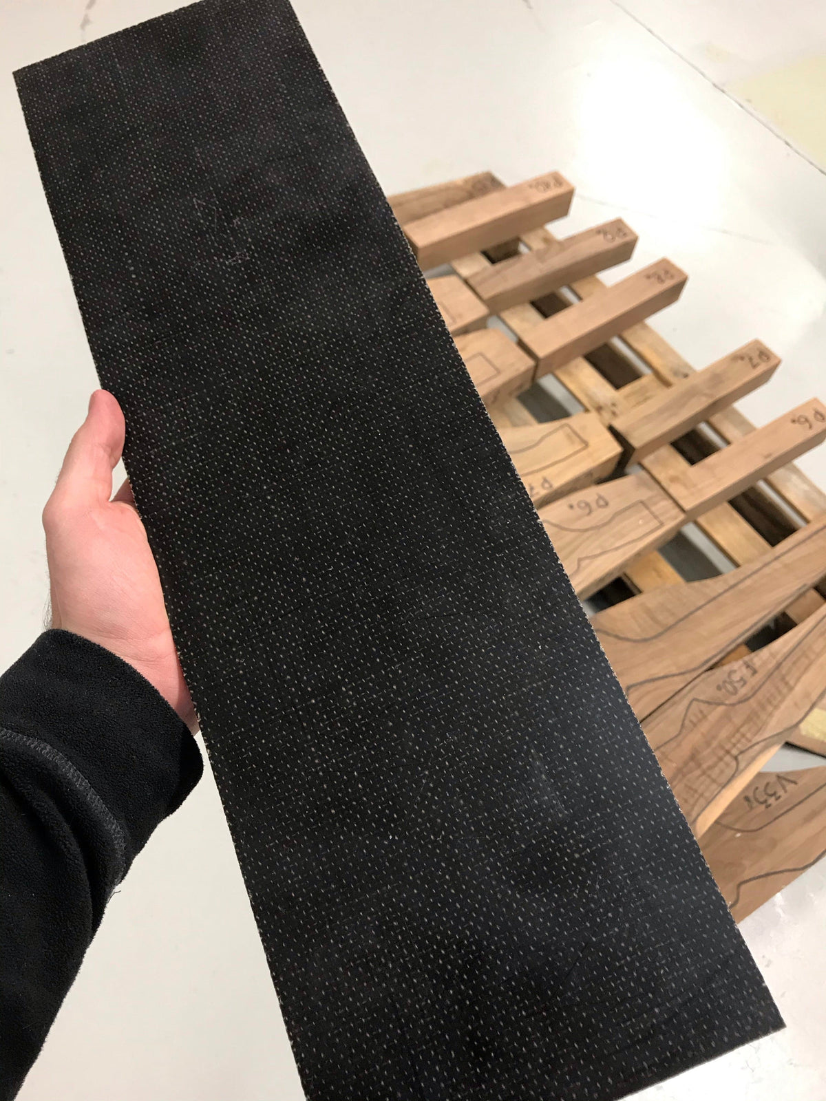 Material de mango de placa de Micarta