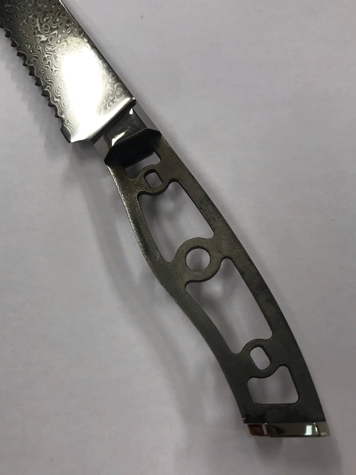 Hoja de cuchillo de pan - Cuchillo de chef de Damasco VG10