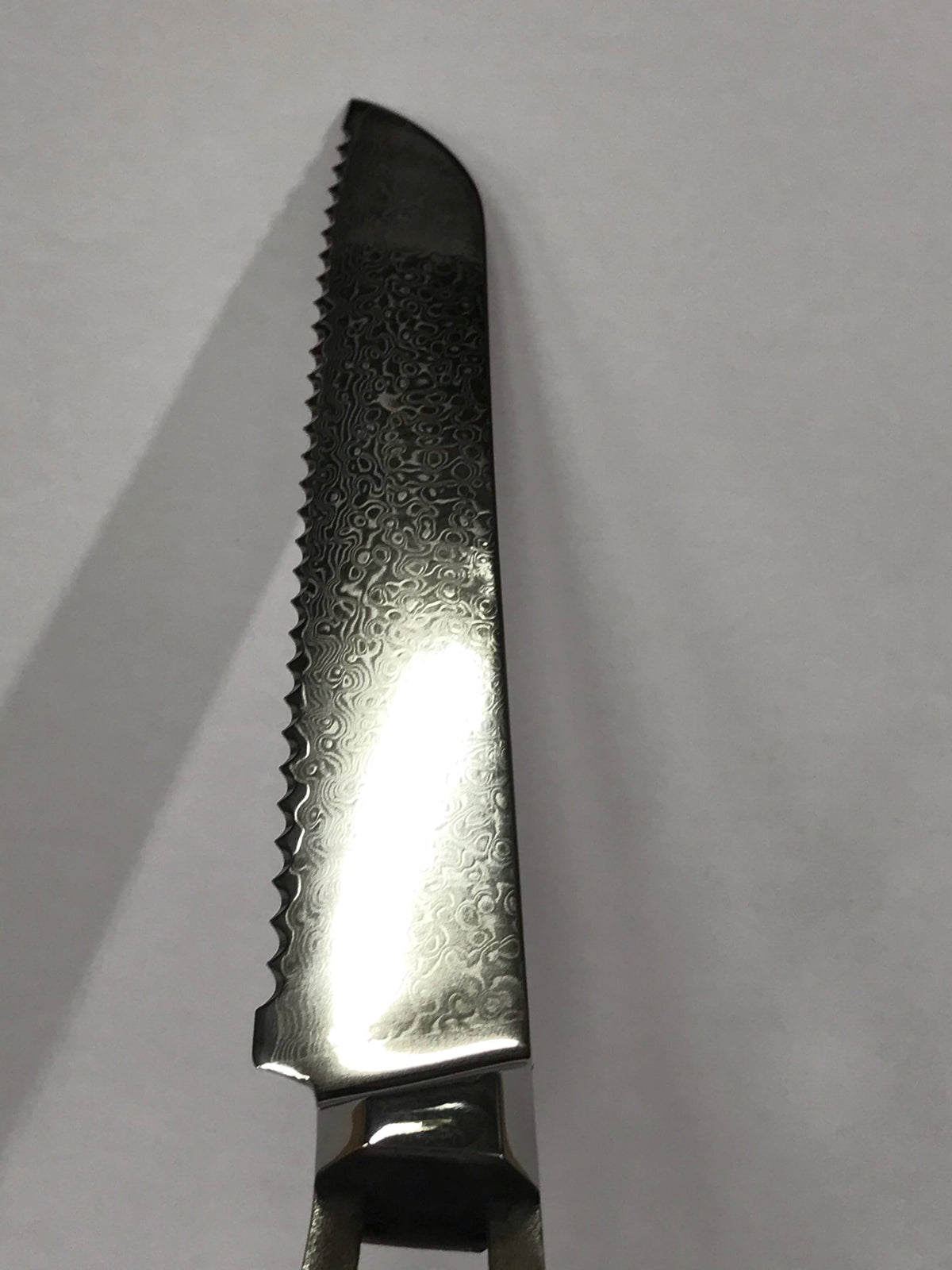 Hoja de cuchillo de pan - Cuchillo de chef de Damasco VG10