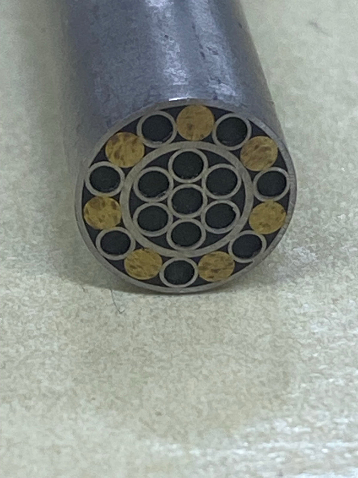 Pin de mosaico 9,5 mm, adorno para mango