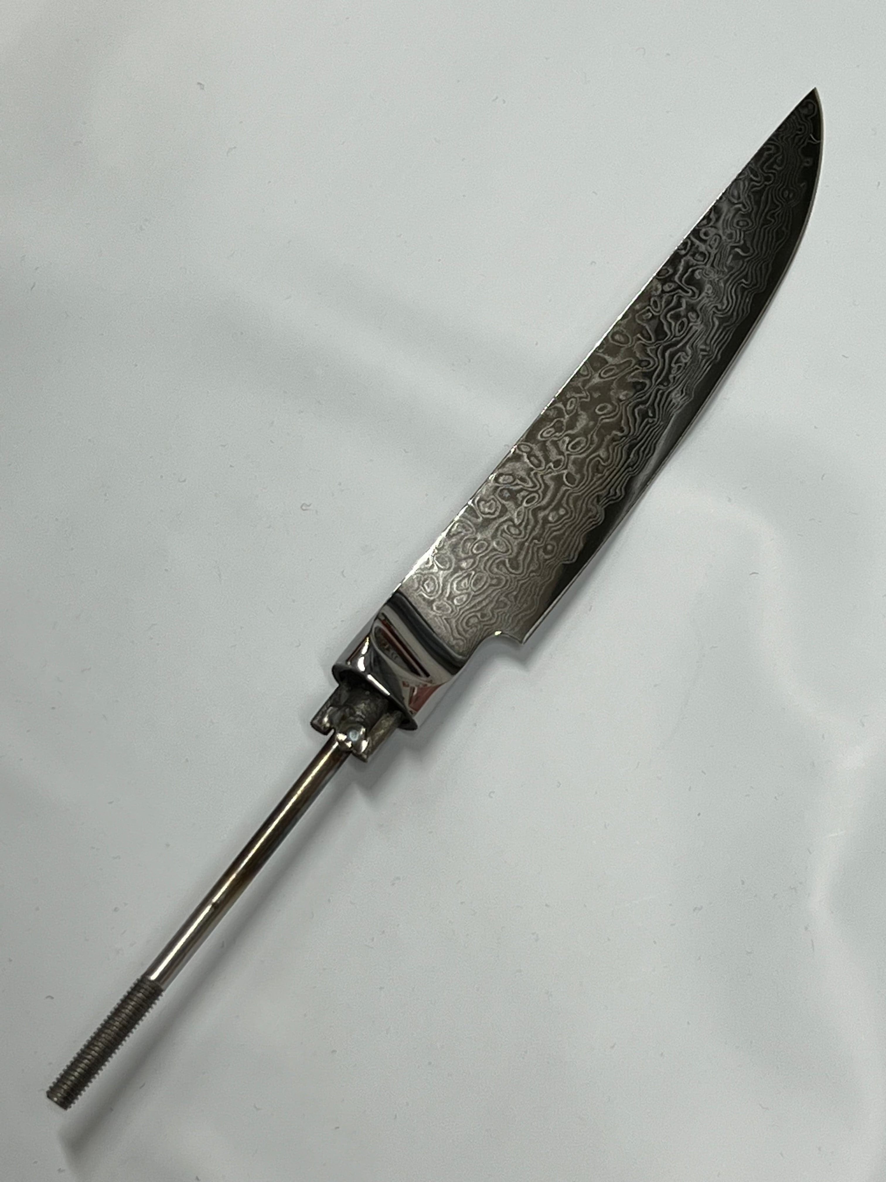 Hoja de cuchillo para carne 5" (141 mm) - Cuchillo de chef Damasco VG10