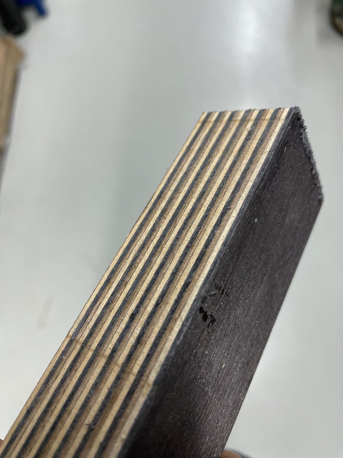 Placa Lawood - Bloque para mango laminado y teñido