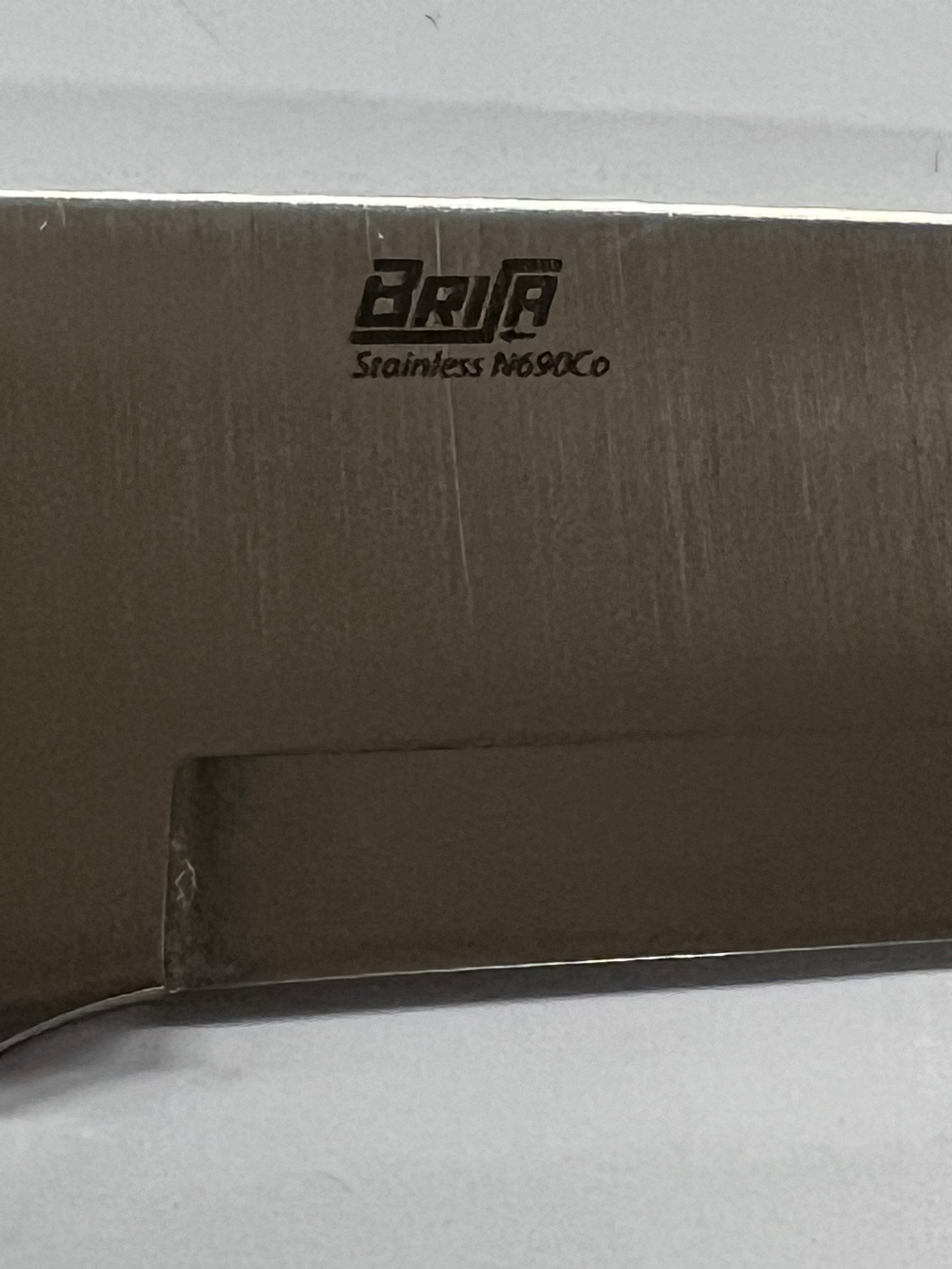 Hoja de cuchillo Brisa Trapper 95 Scandi de acero inoxidable N690