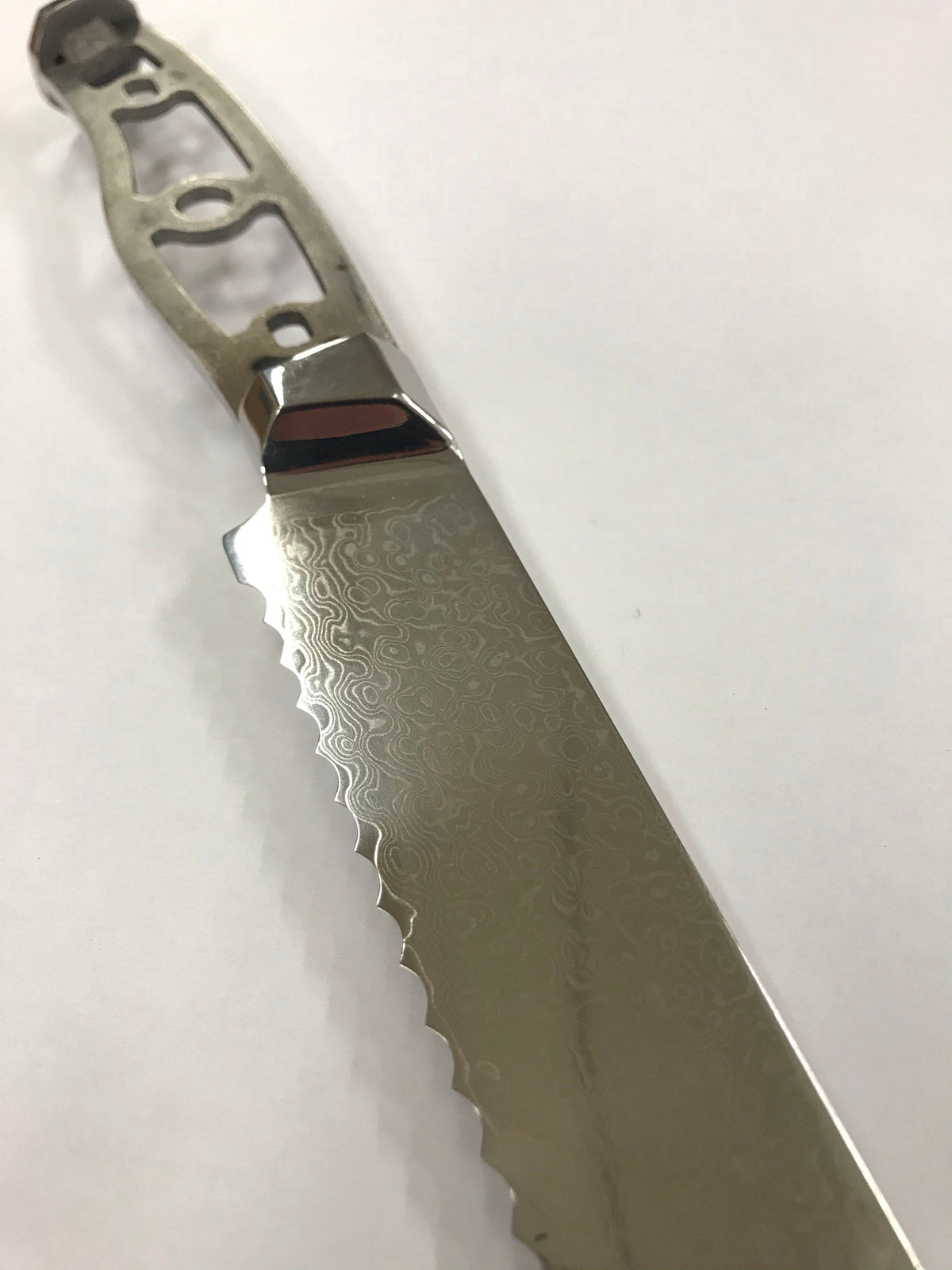 Hoja de cuchillo de pan - Cuchillo de chef de Damasco VG10