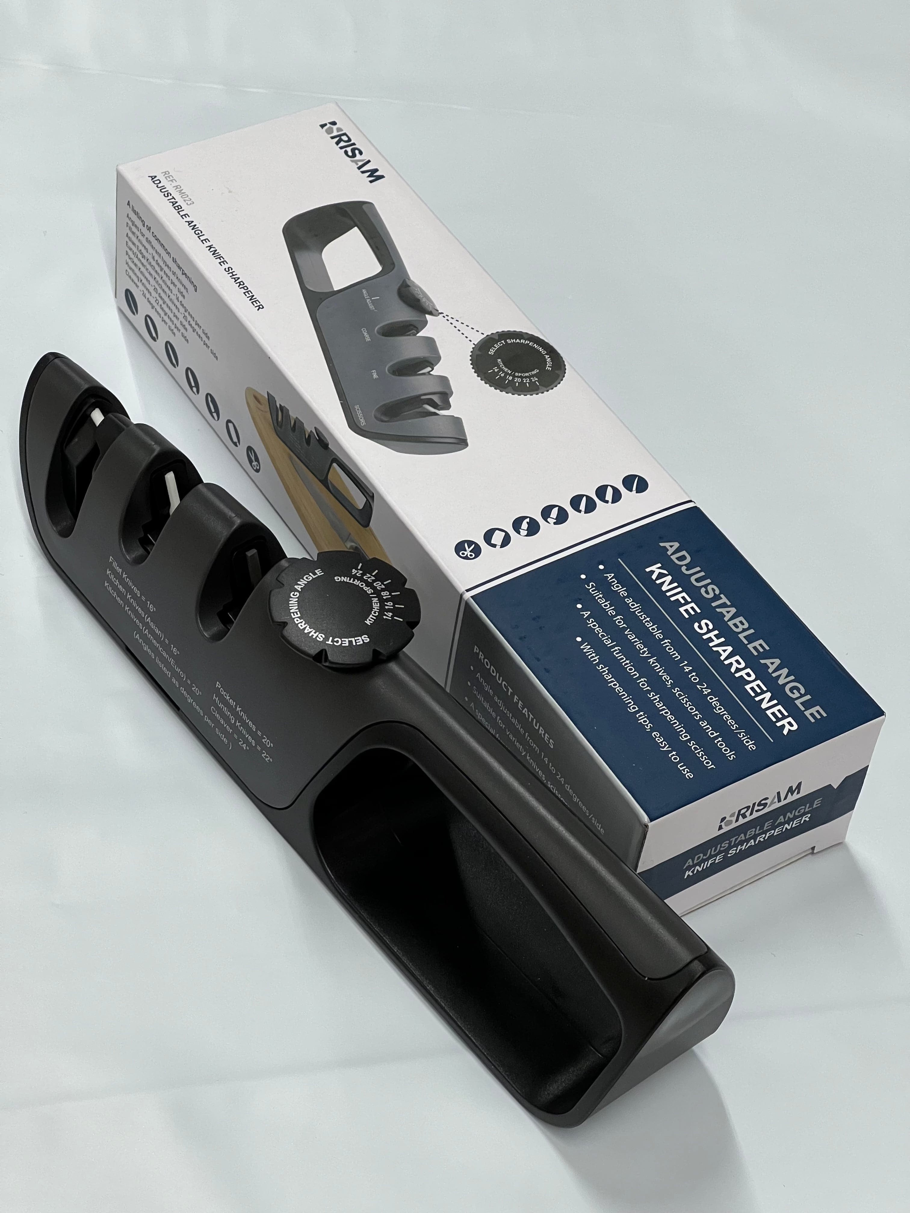 Afilador de cuchillos rápido con ángulo ajustable RISAM RM023